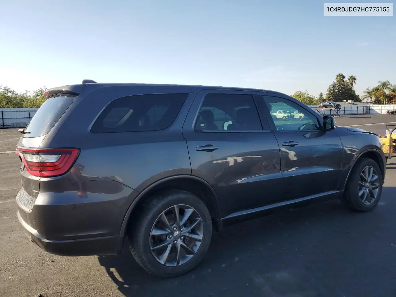1C4RDJDG7HC775155 2017 Dodge Durango Gt