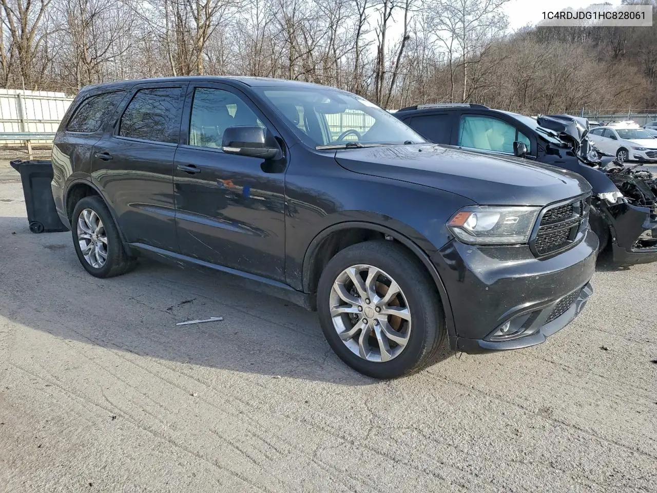 1C4RDJDG1HC828061 2017 Dodge Durango Gt