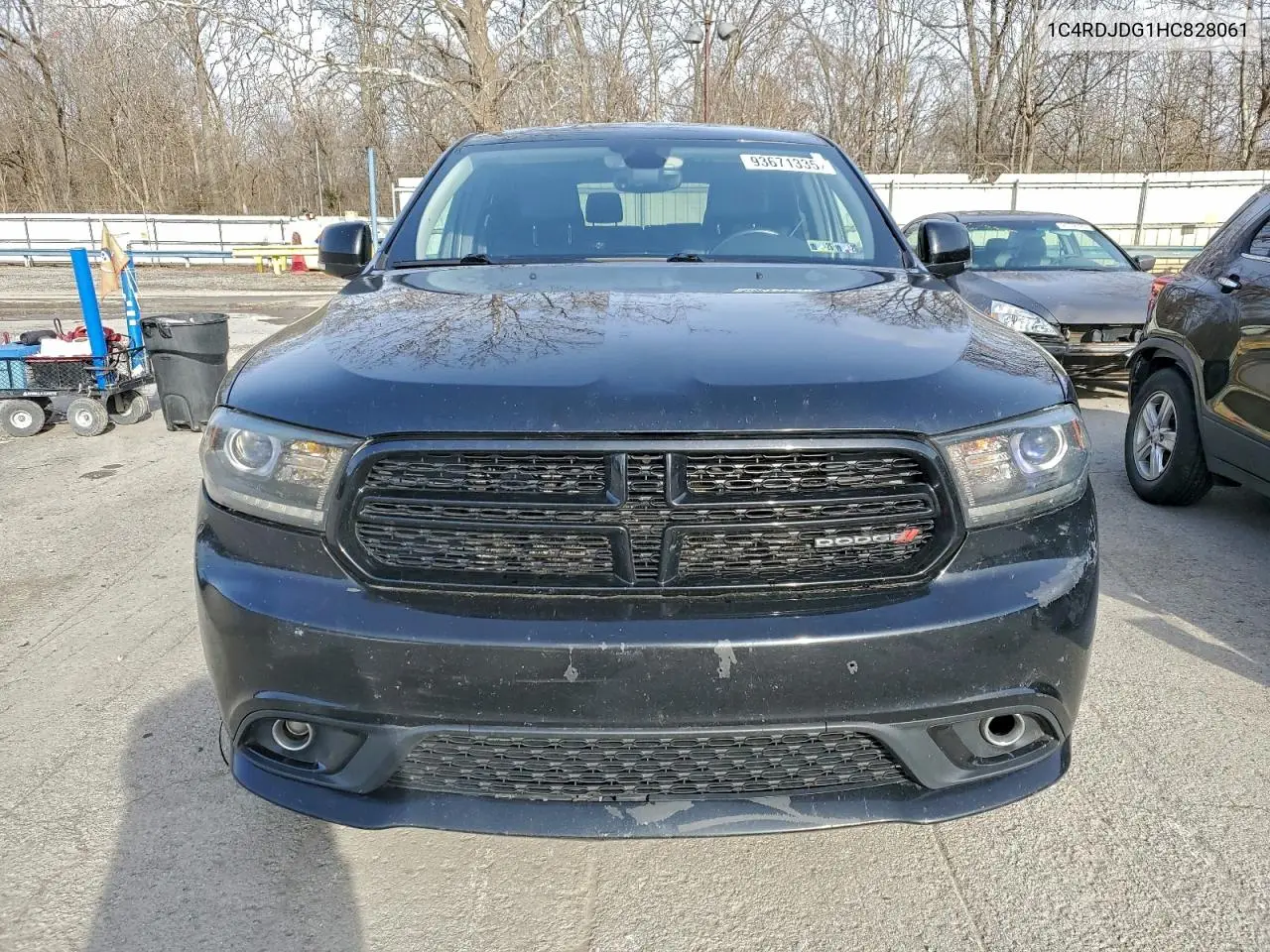 1C4RDJDG1HC828061 2017 Dodge Durango Gt