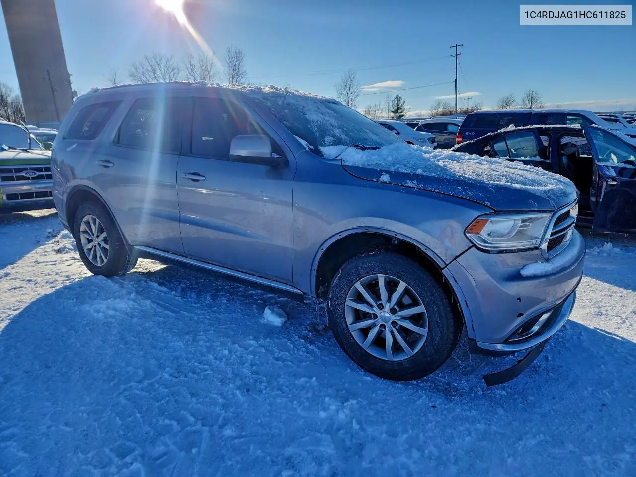 1C4RDJAG1HC611825 2017 Dodge Durango Sxt