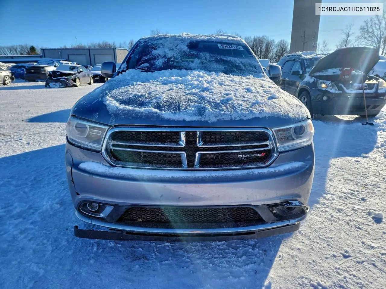 1C4RDJAG1HC611825 2017 Dodge Durango Sxt