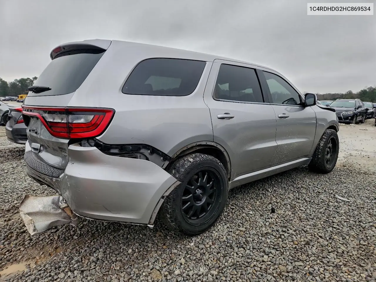 1C4RDHDG2HC869534 2017 Dodge Durango Gt