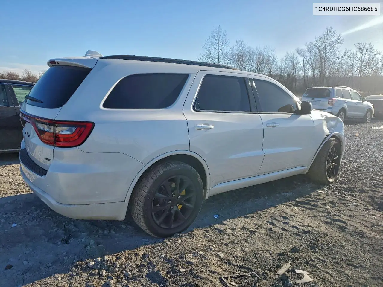 1C4RDHDG6HC686685 2017 Dodge Durango Gt