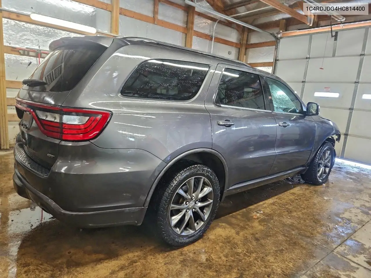 1C4RDJDG4HC814400 2017 Dodge Durango Gt