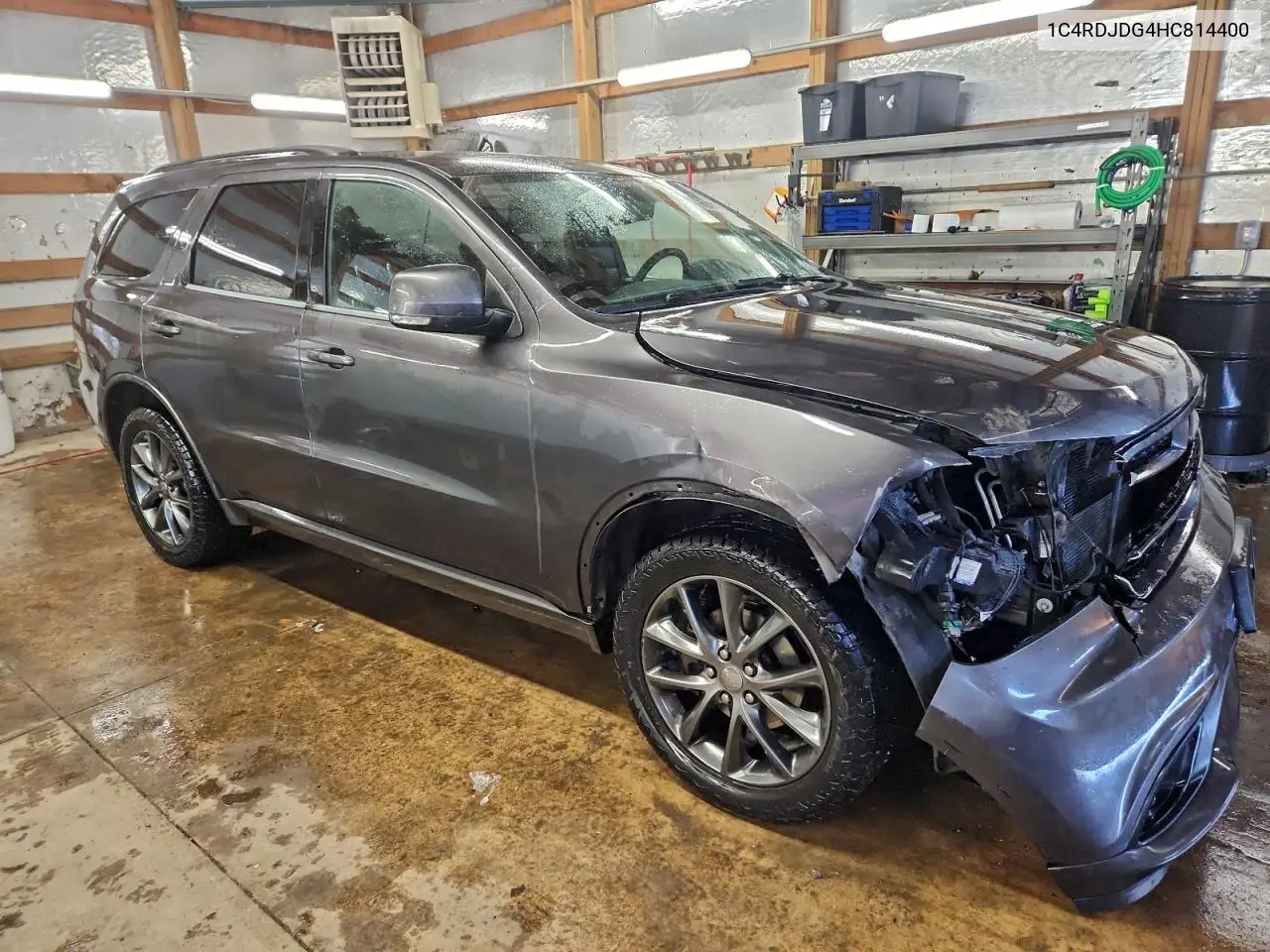 1C4RDJDG4HC814400 2017 Dodge Durango Gt