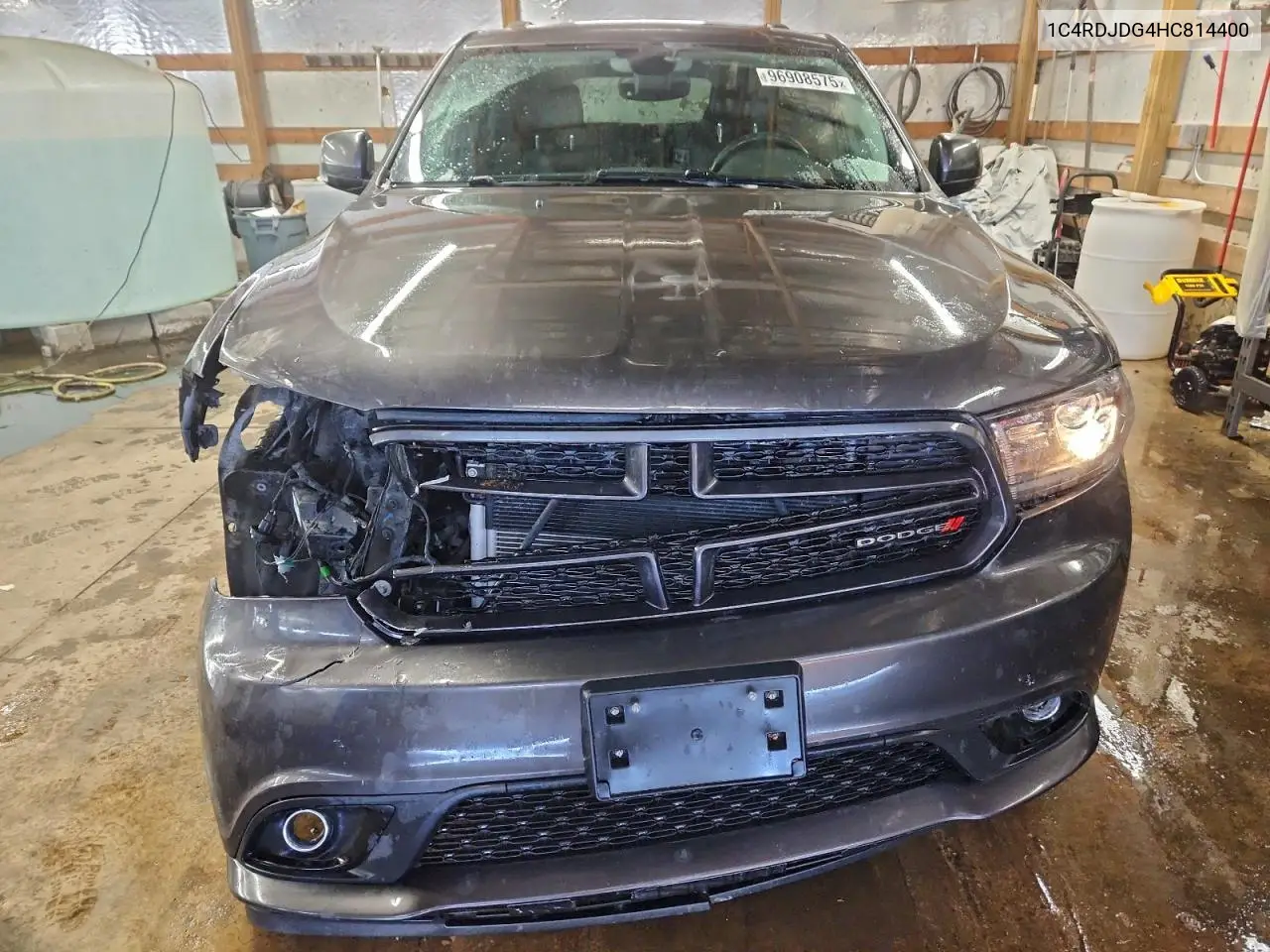 1C4RDJDG4HC814400 2017 Dodge Durango Gt