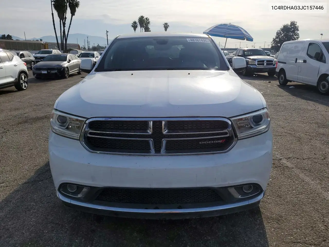 1C4RDHAG3JC157446 2018 Dodge Durango Sxt