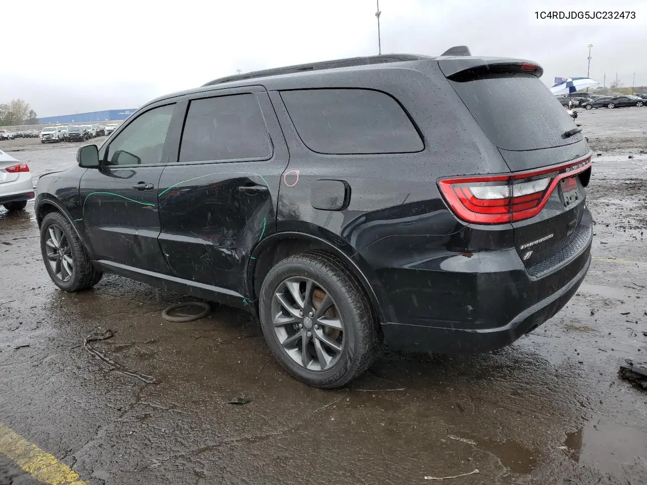 1C4RDJDG5JC232473 2018 Dodge Durango Gt