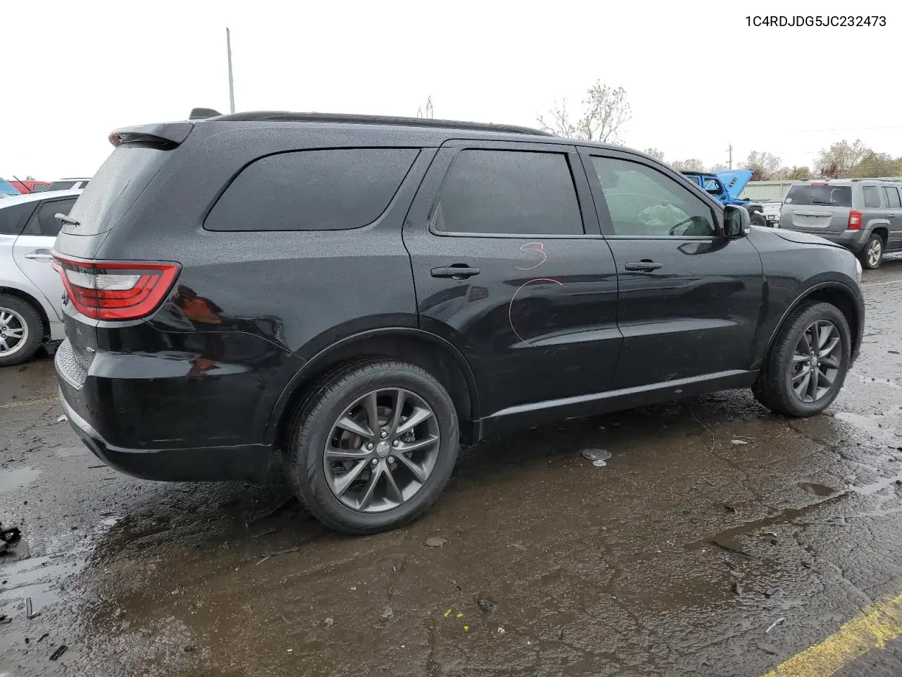 1C4RDJDG5JC232473 2018 Dodge Durango Gt