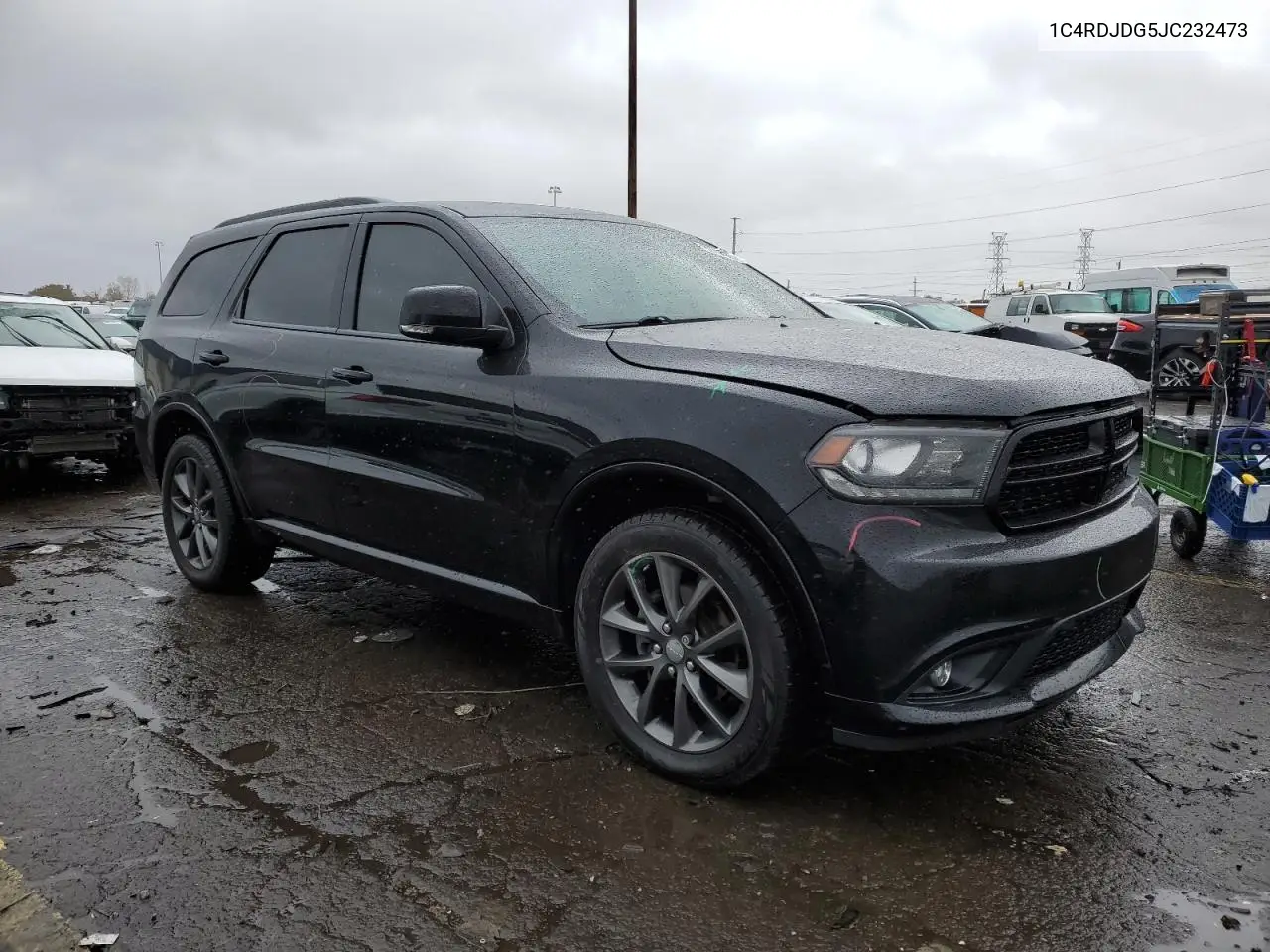1C4RDJDG5JC232473 2018 Dodge Durango Gt
