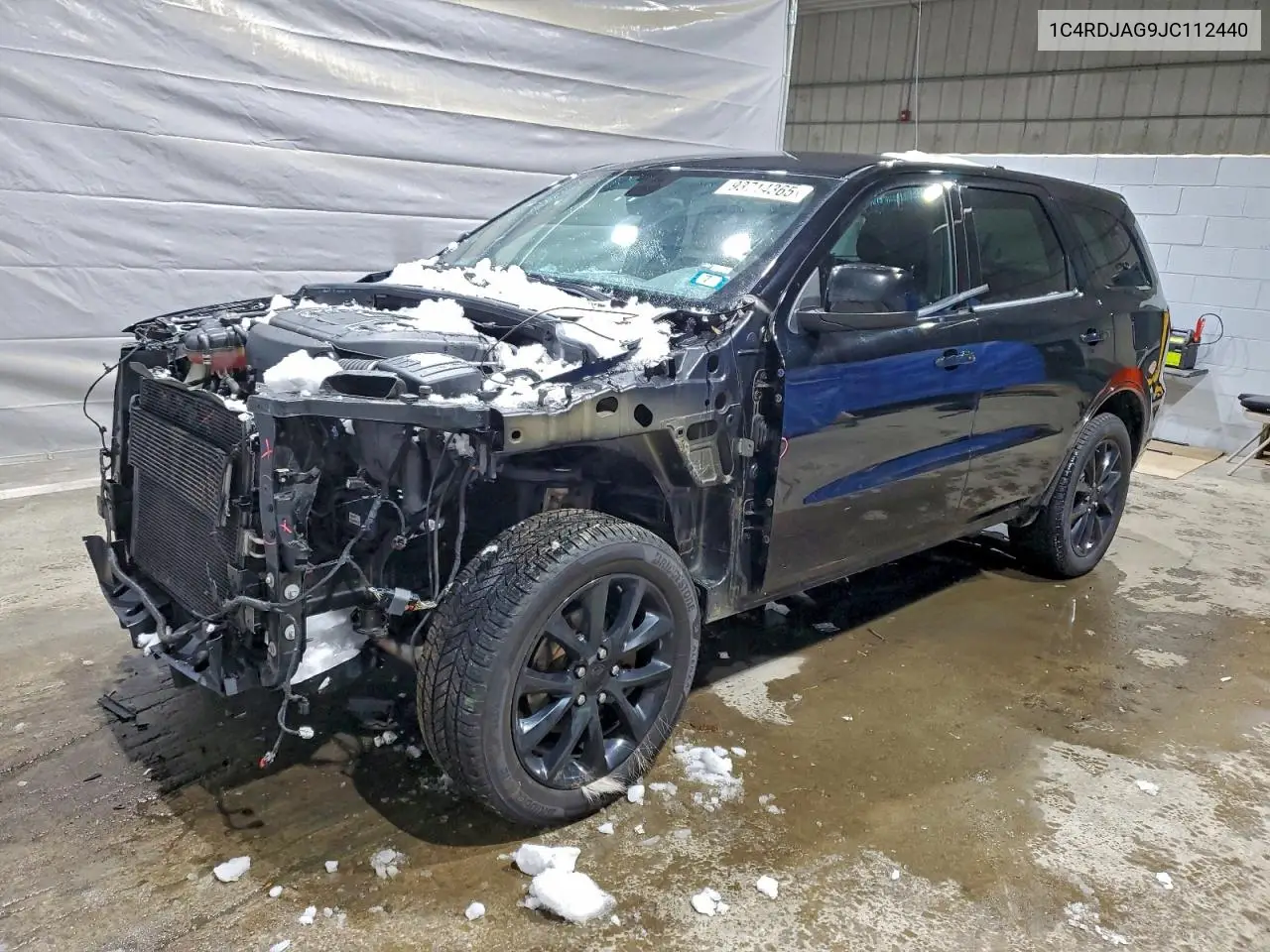 1C4RDJAG9JC112440 2018 Dodge Durango Sxt