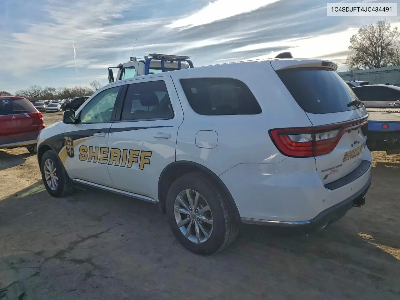 1C4SDJFT4JC434491 2018 Dodge Durango Ssv