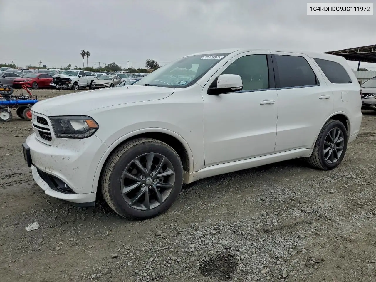 1C4RDHDG9JC111972 2018 Dodge Durango Gt