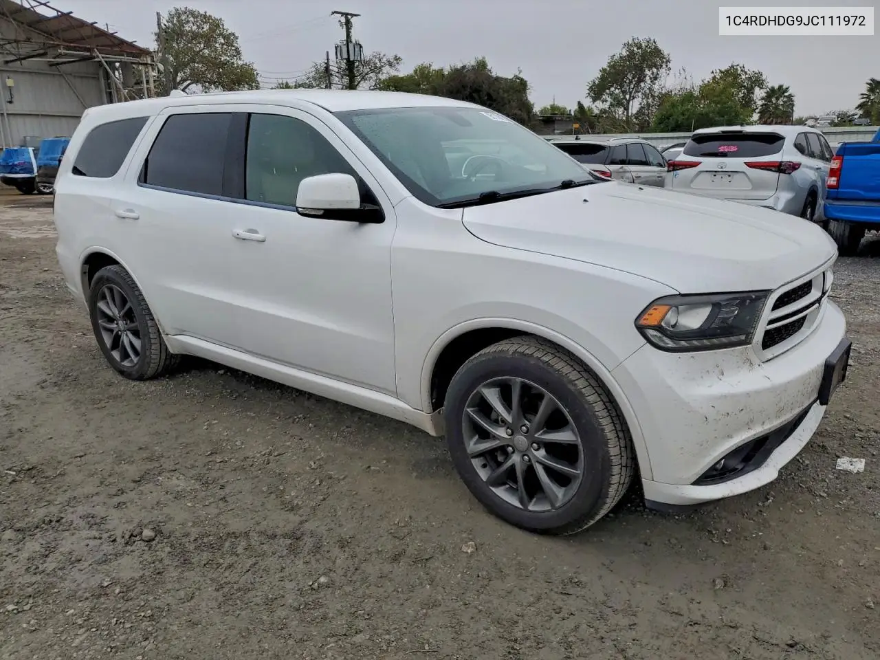 1C4RDHDG9JC111972 2018 Dodge Durango Gt