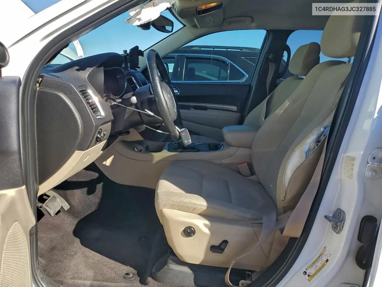 1C4RDHAG3JC327885 2018 Dodge Durango Sxt