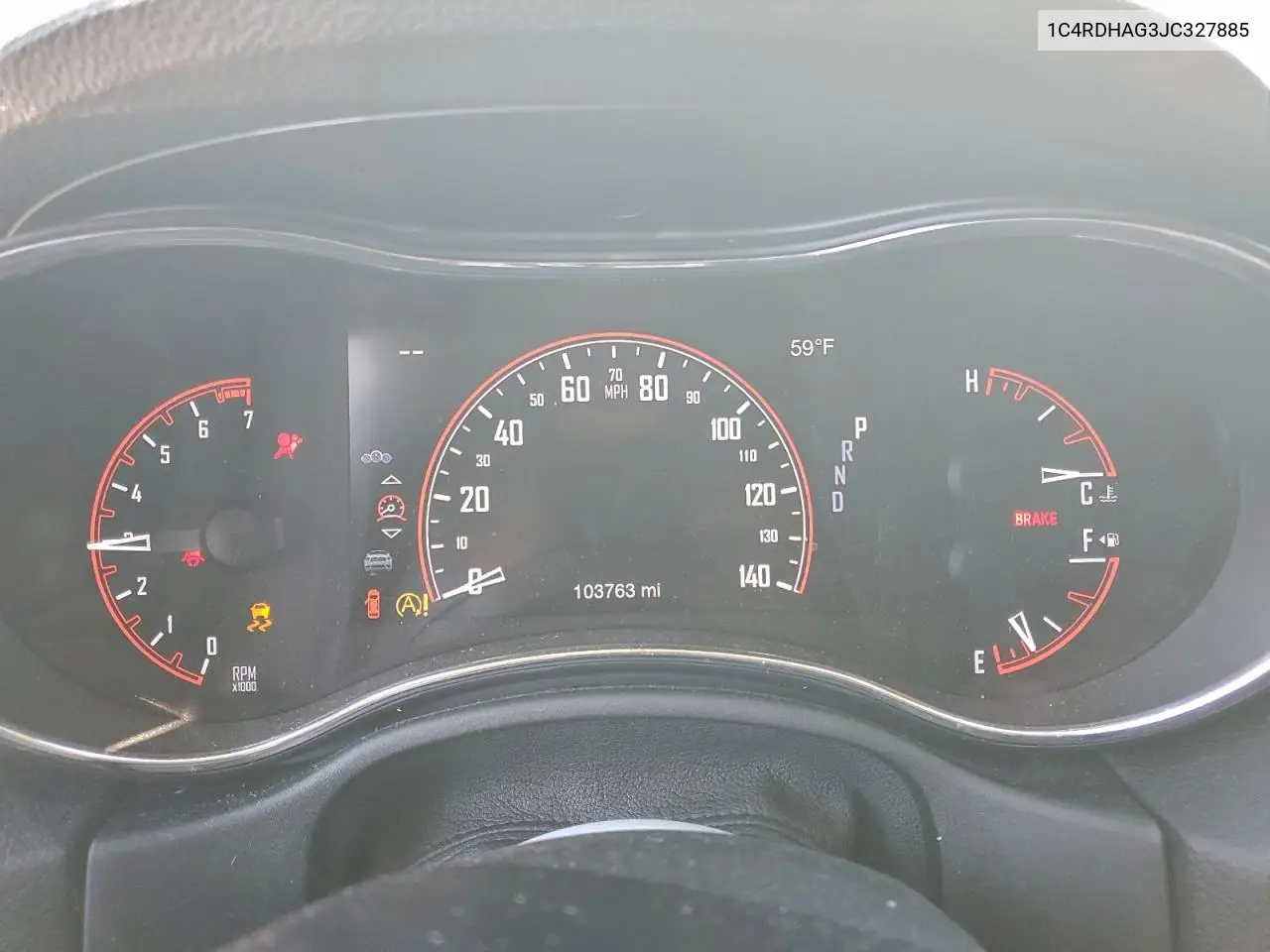 1C4RDHAG3JC327885 2018 Dodge Durango Sxt