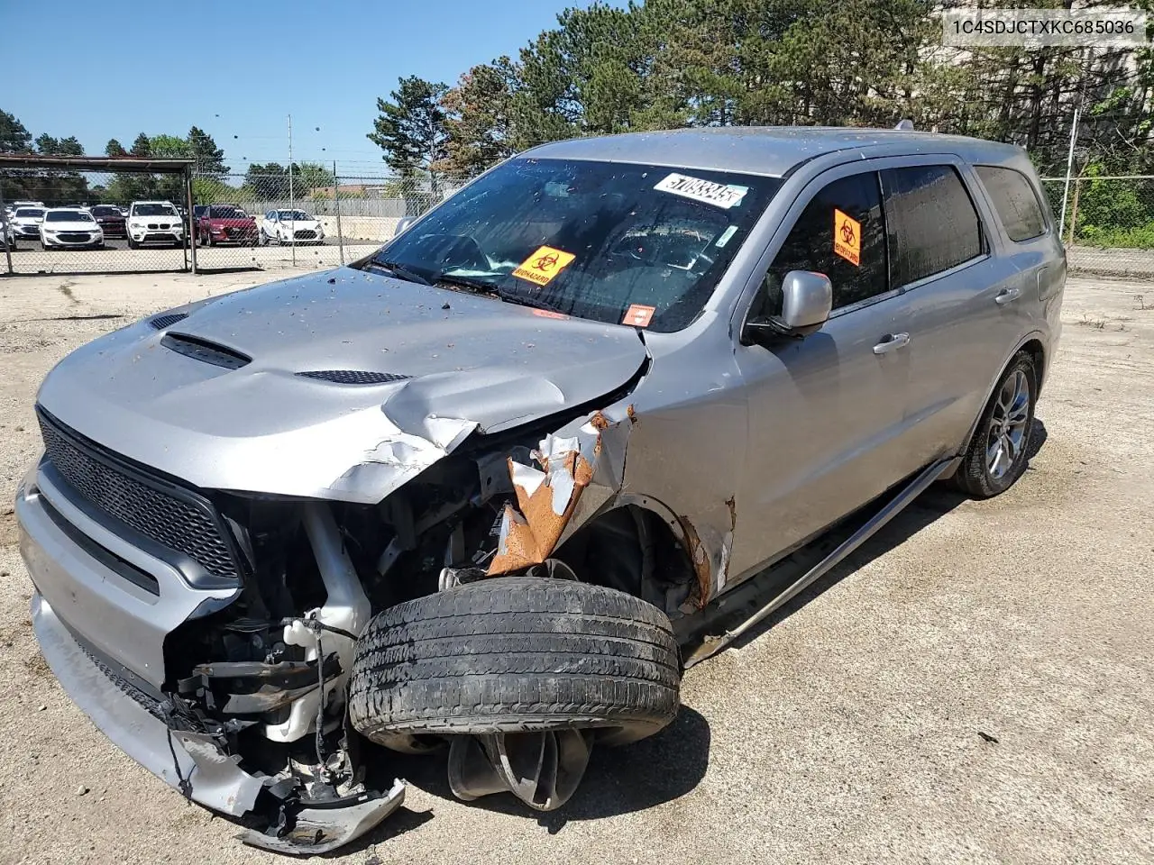 1C4SDJCTXKC685036 2019 Dodge Durango R/T