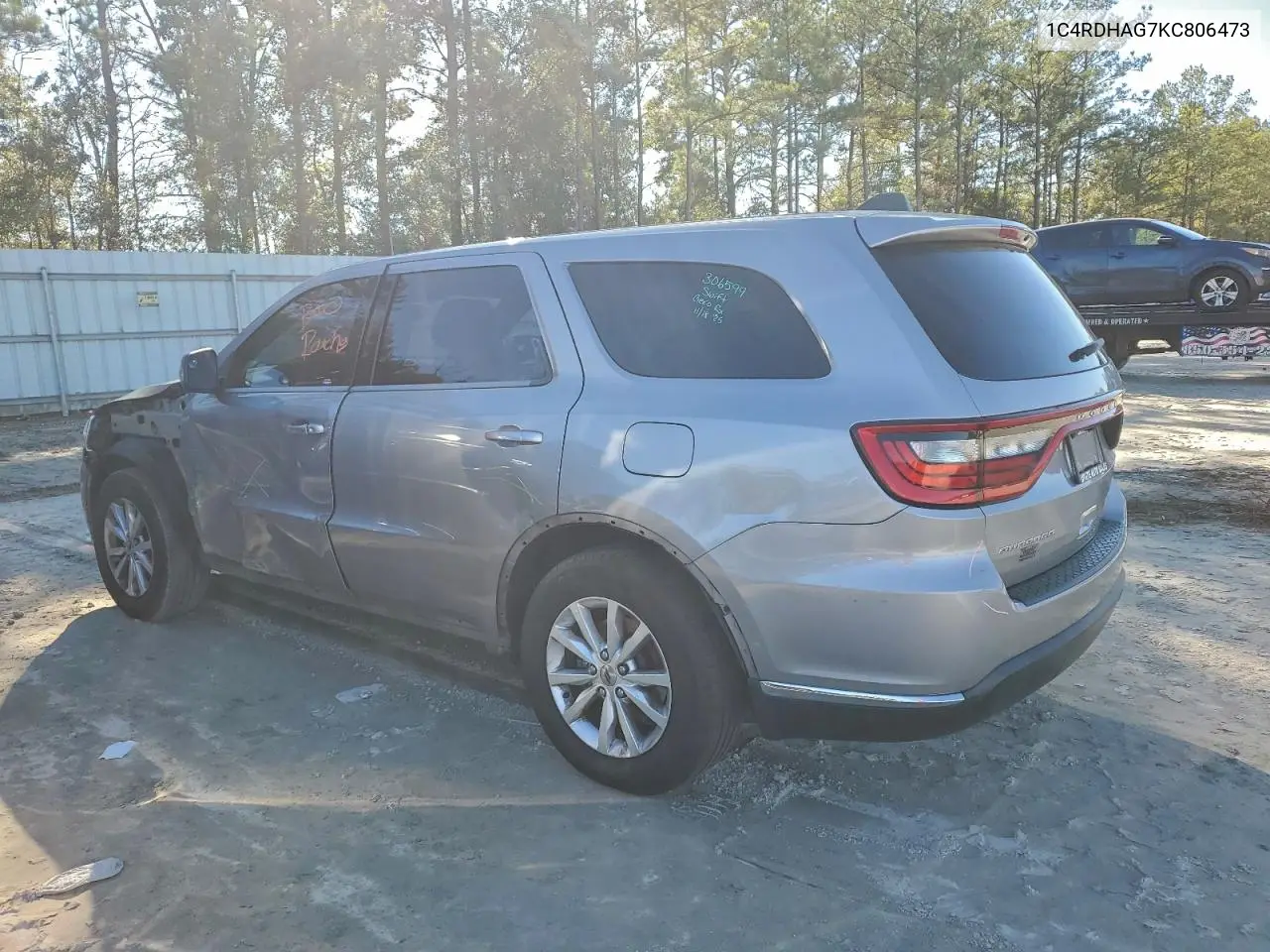 1C4RDHAG7KC806473 2019 Dodge Durango Sxt