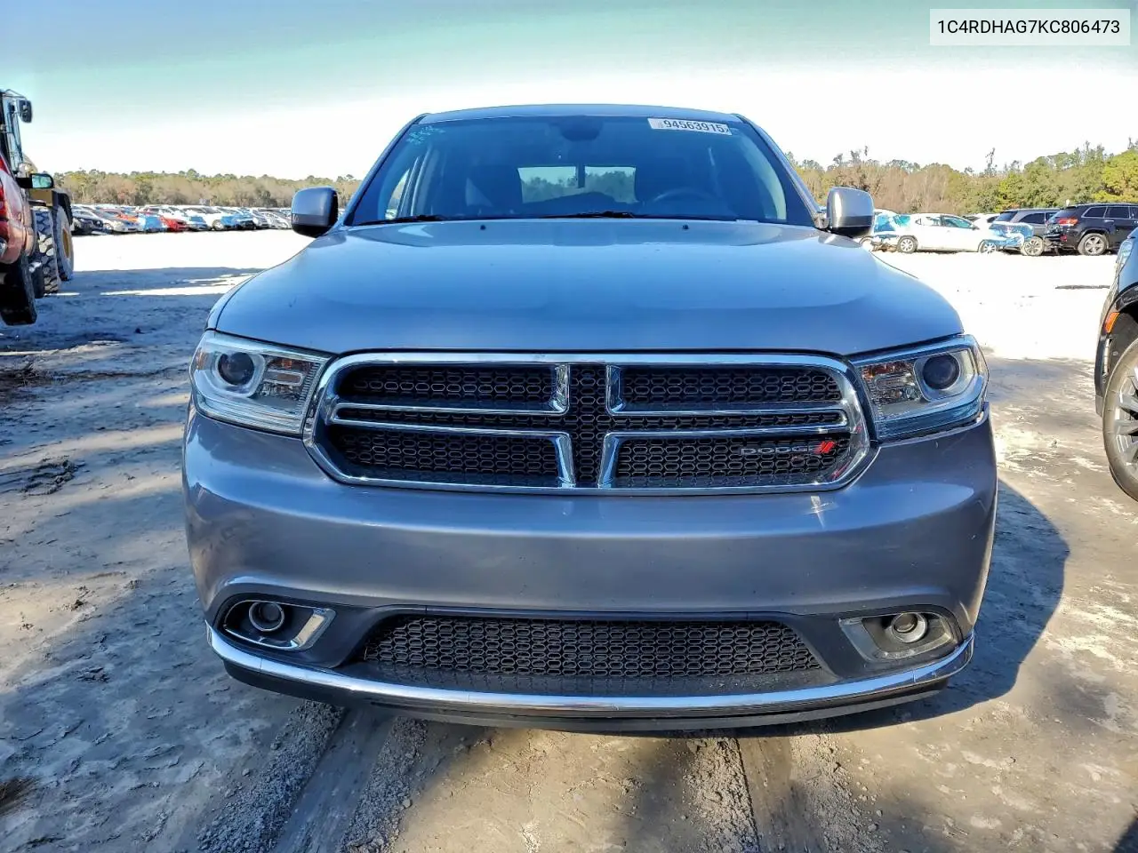 1C4RDHAG7KC806473 2019 Dodge Durango Sxt