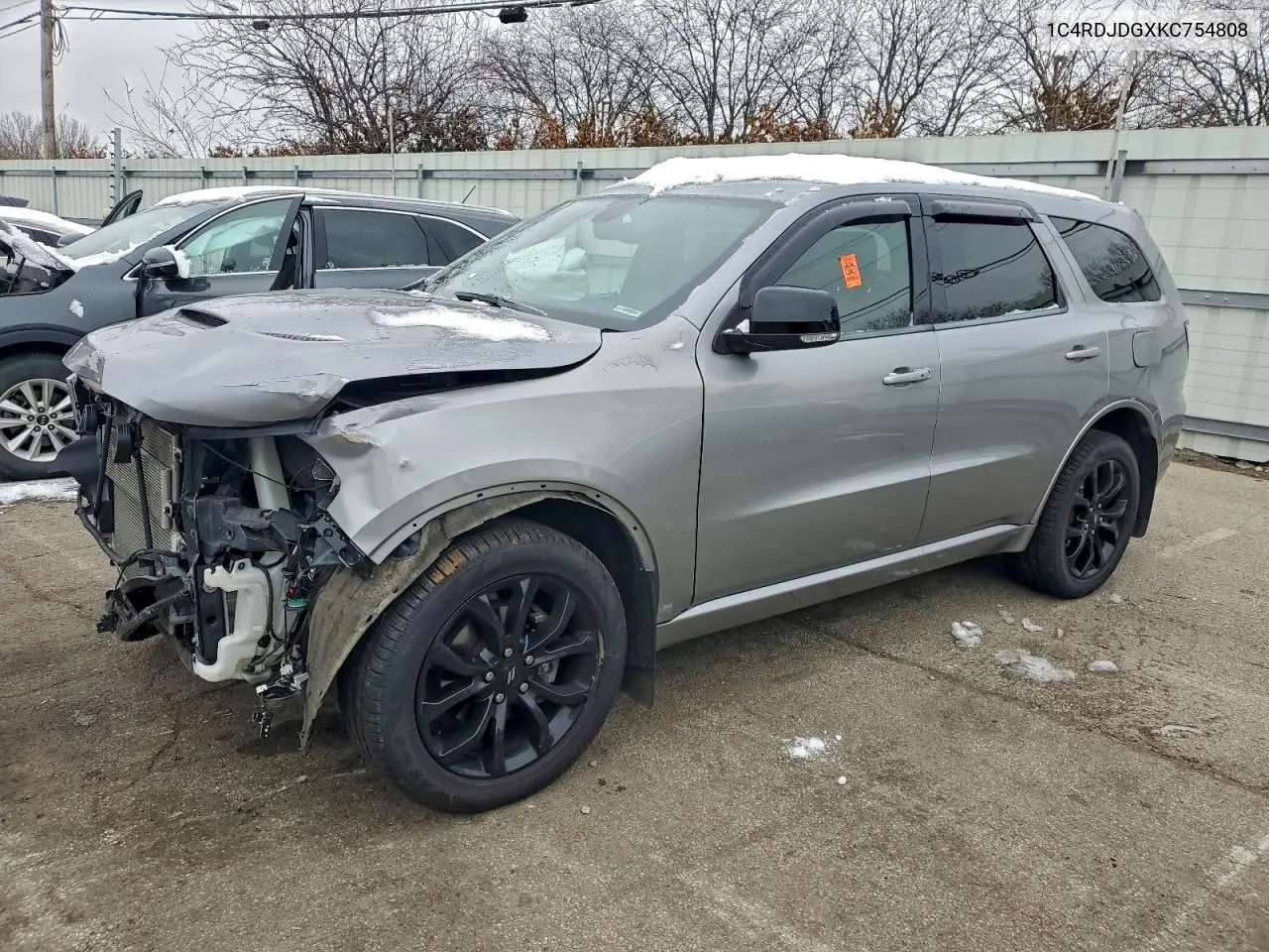 1C4RDJDGXKC754808 2019 Dodge Durango Gt