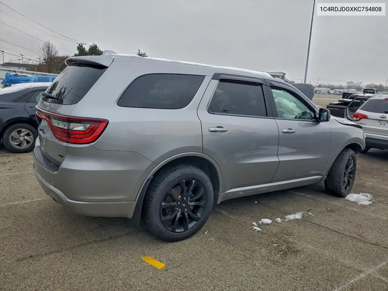 1C4RDJDGXKC754808 2019 Dodge Durango Gt