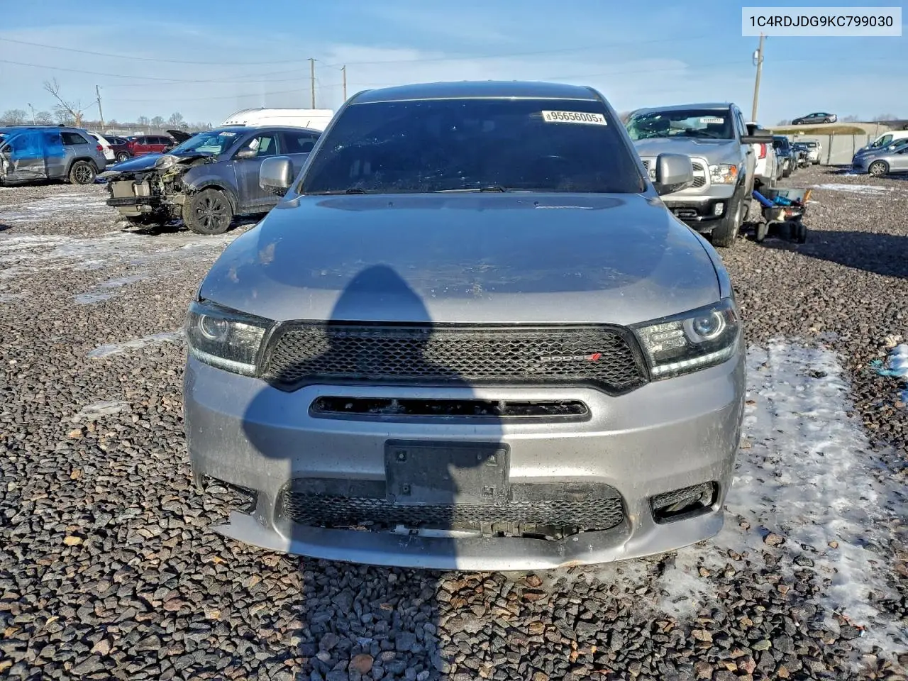 1C4RDJDG9KC799030 2019 Dodge Durango Gt