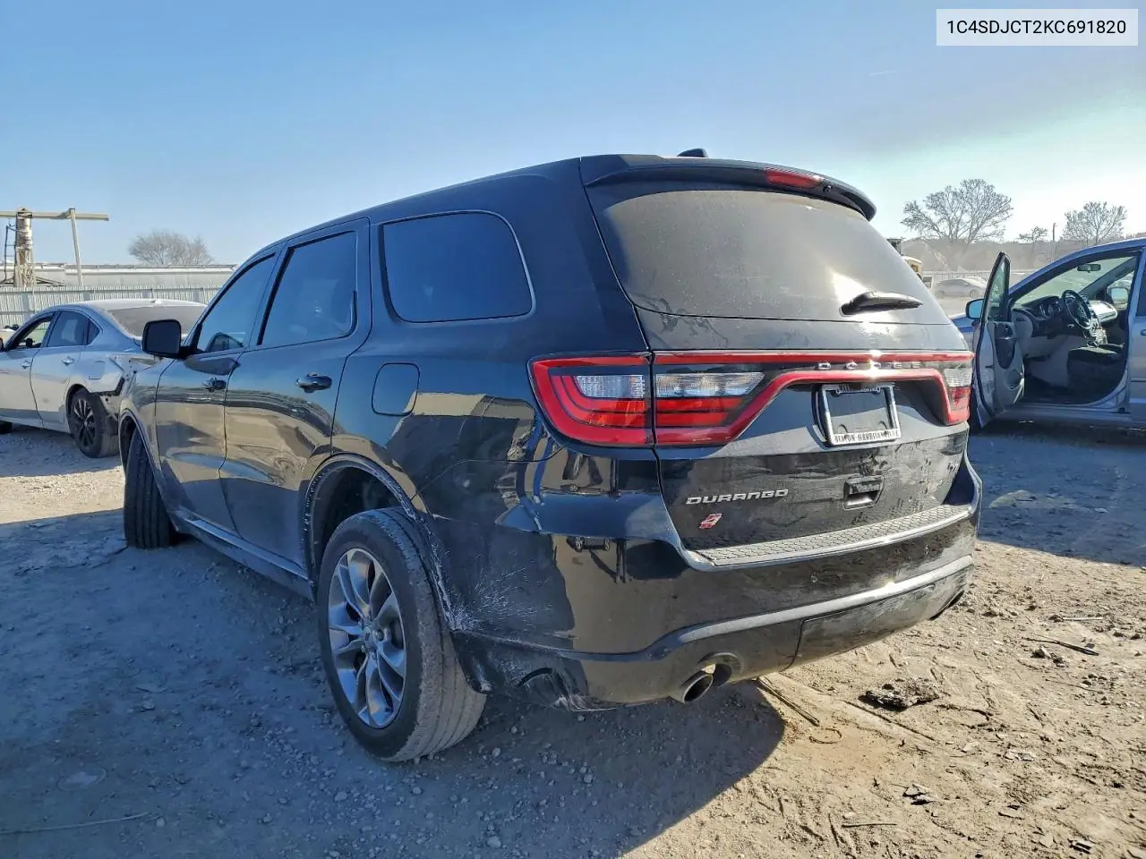 1C4SDJCT2KC691820 2019 Dodge Durango R/T