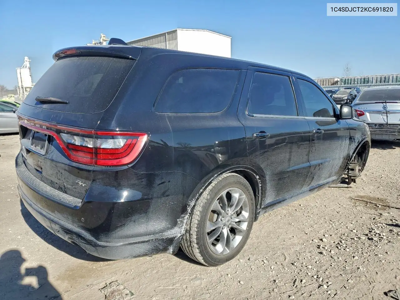 1C4SDJCT2KC691820 2019 Dodge Durango R/T