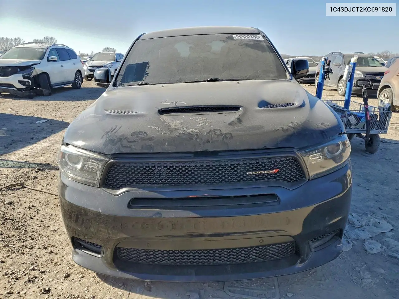 1C4SDJCT2KC691820 2019 Dodge Durango R/T
