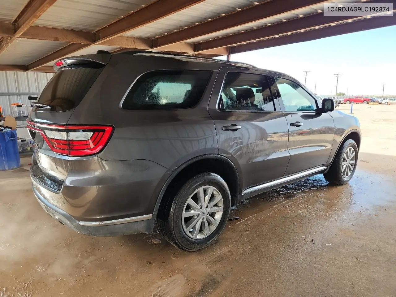 1C4RDJAG9LC192874 2020 Dodge Durango Sxt