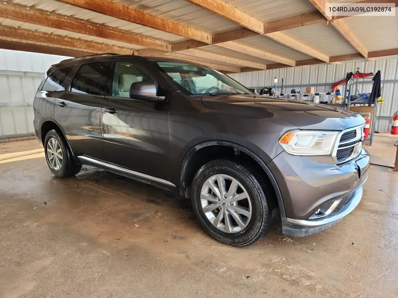1C4RDJAG9LC192874 2020 Dodge Durango Sxt