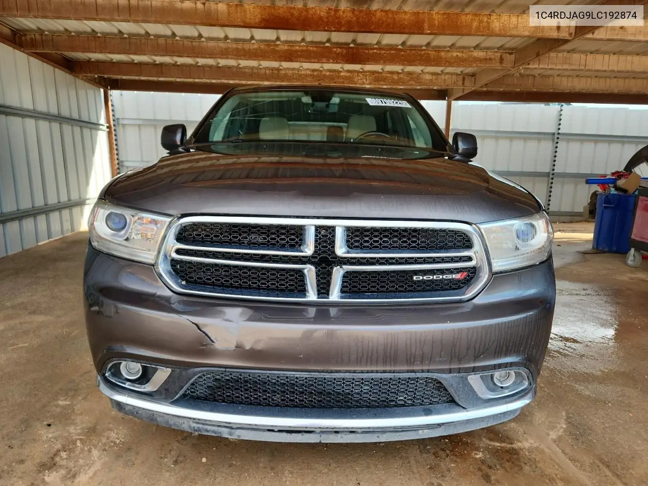 1C4RDJAG9LC192874 2020 Dodge Durango Sxt