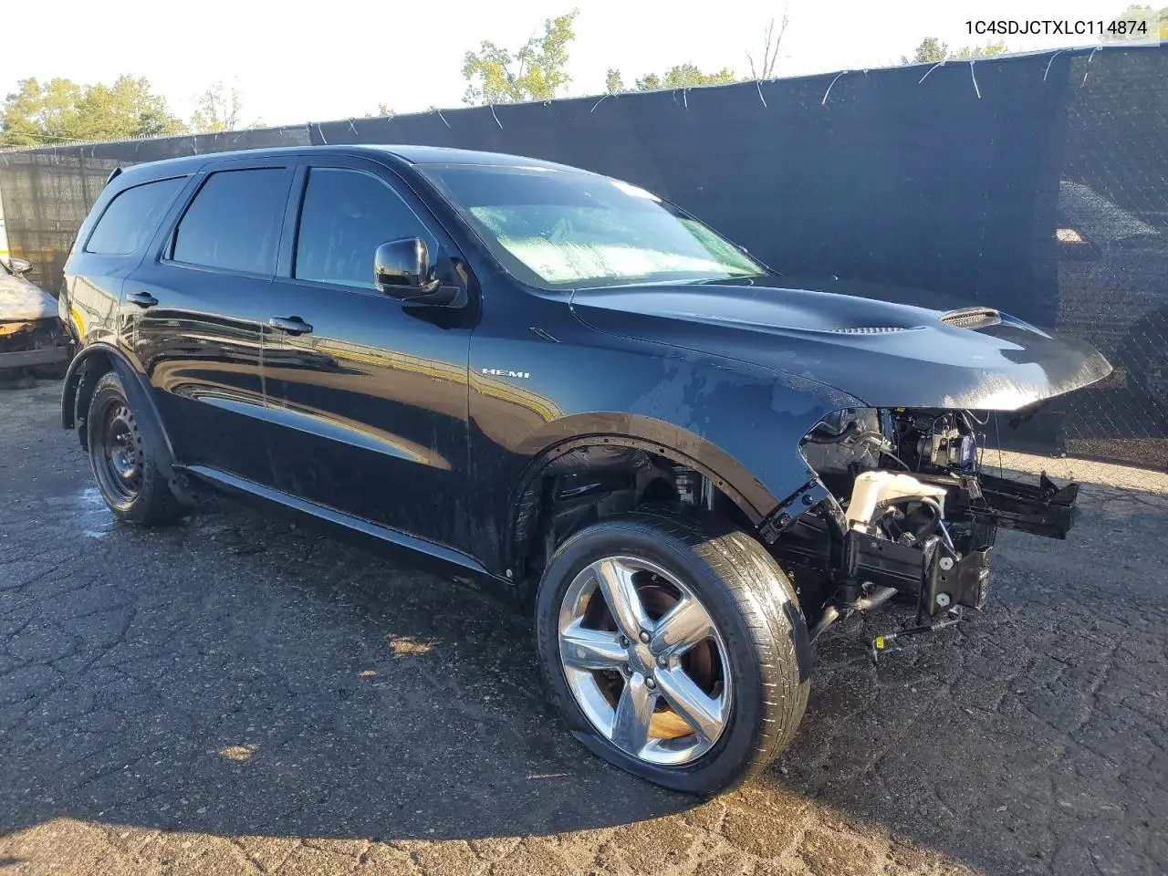 1C4SDJCTXLC114874 2020 Dodge Durango R/T