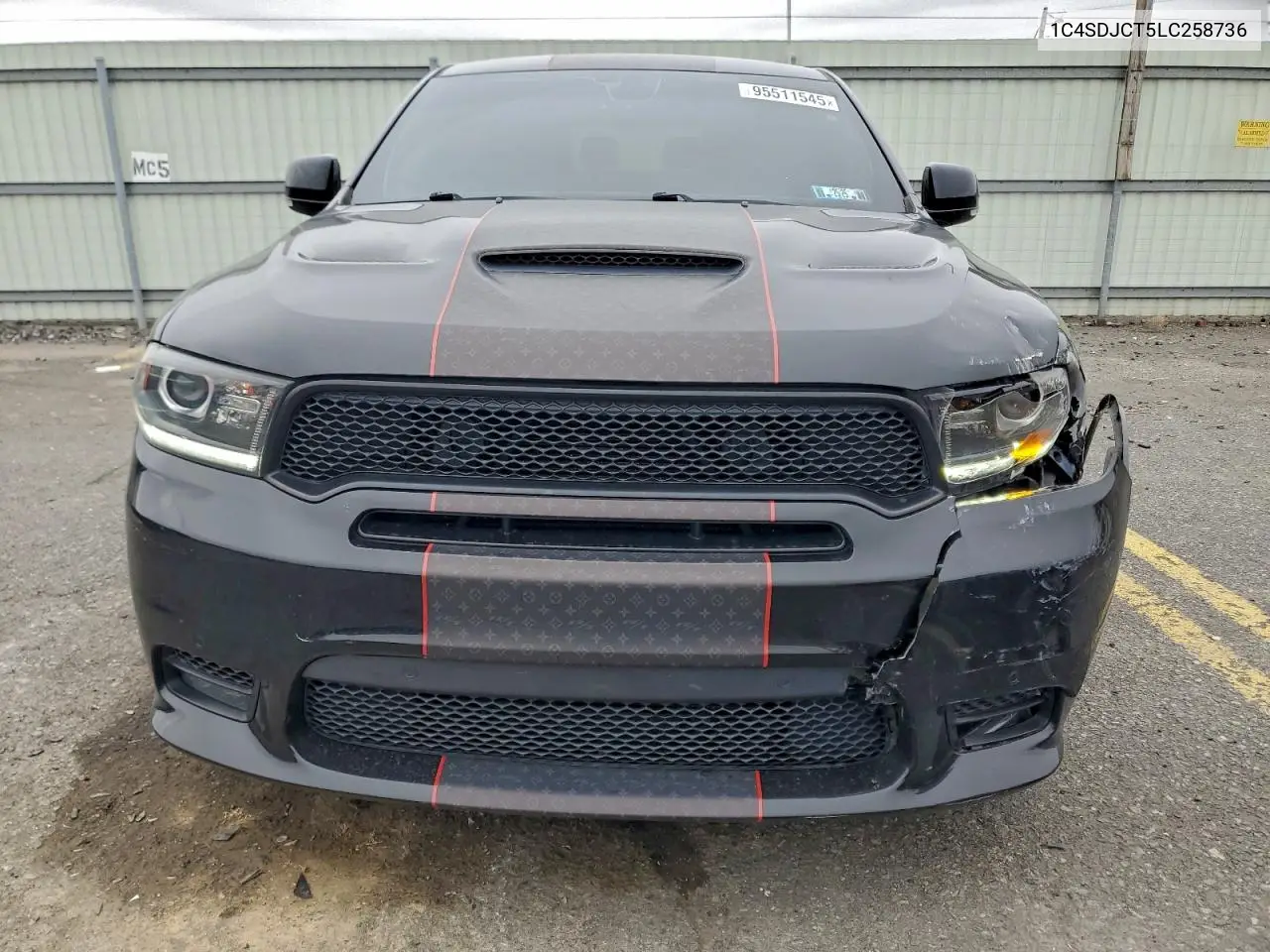 1C4SDJCT5LC258736 2020 Dodge Durango R/T