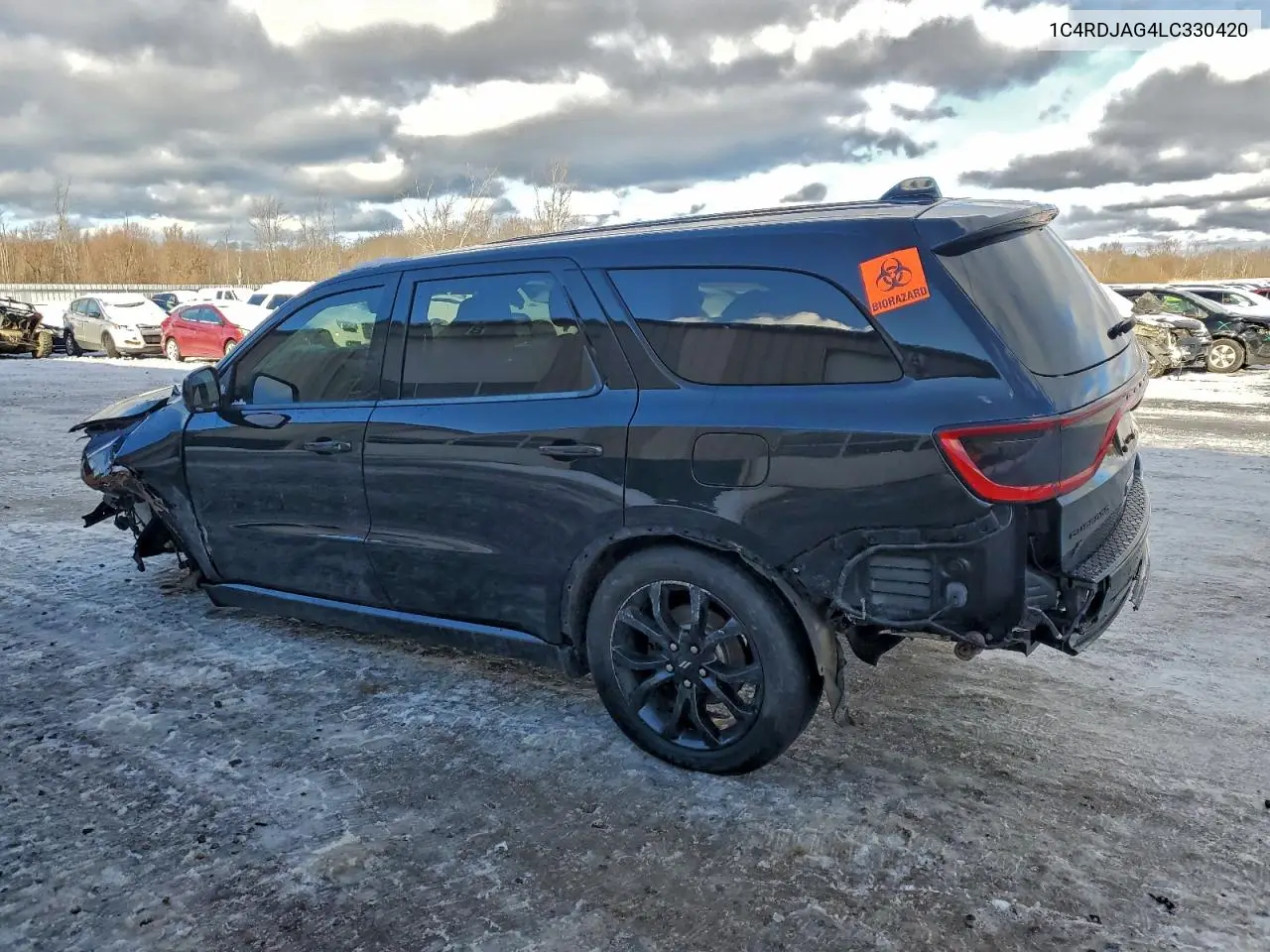 1C4RDJAG4LC330420 2020 Dodge Durango Sxt