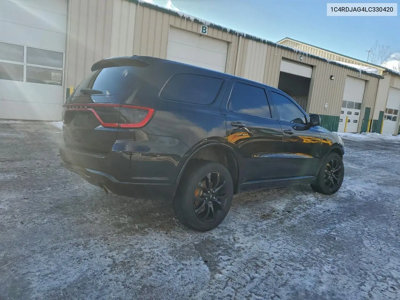 1C4RDJAG4LC330420 2020 Dodge Durango Sxt