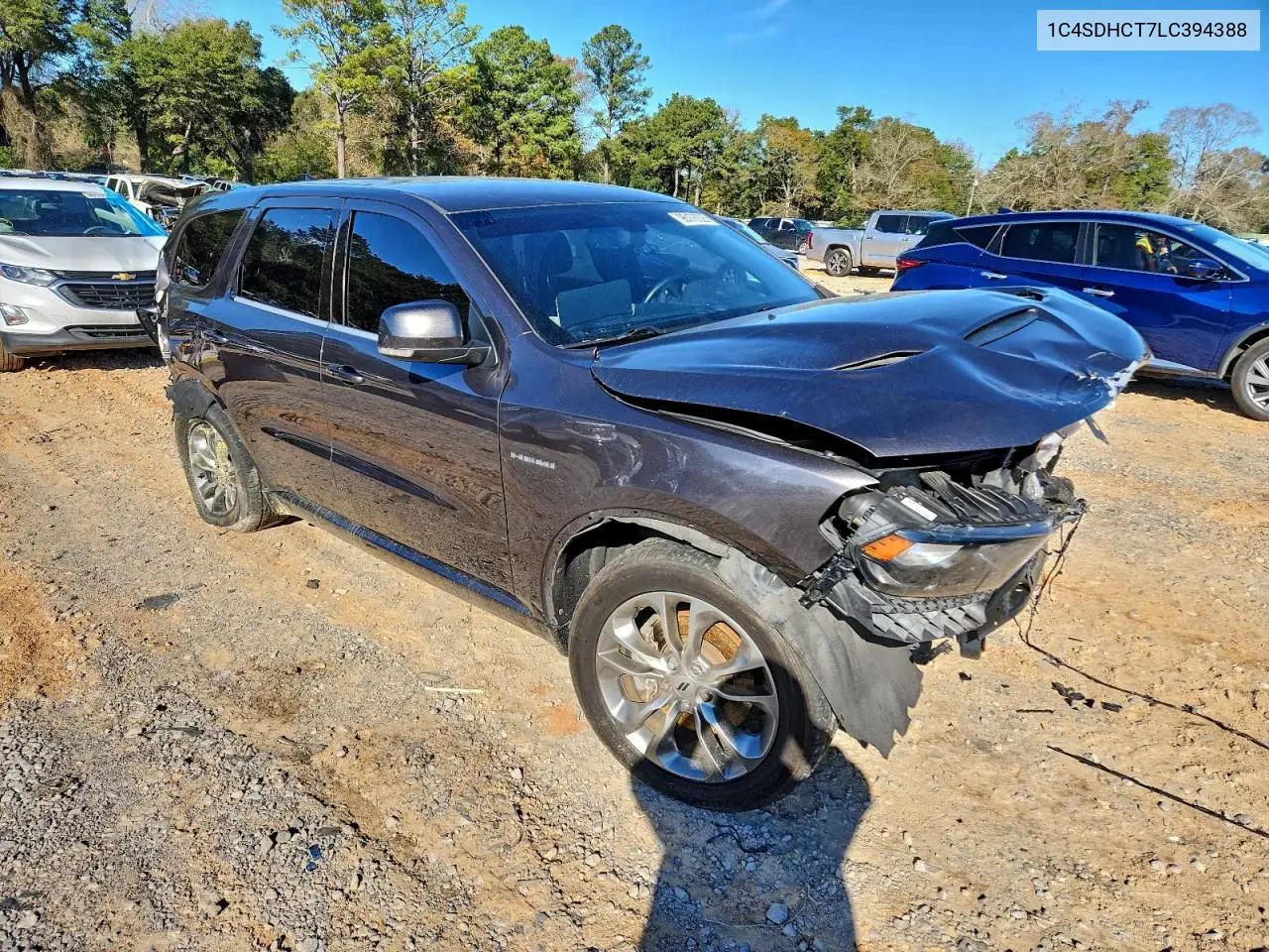1C4SDHCT7LC394388 2020 Dodge Durango R/T