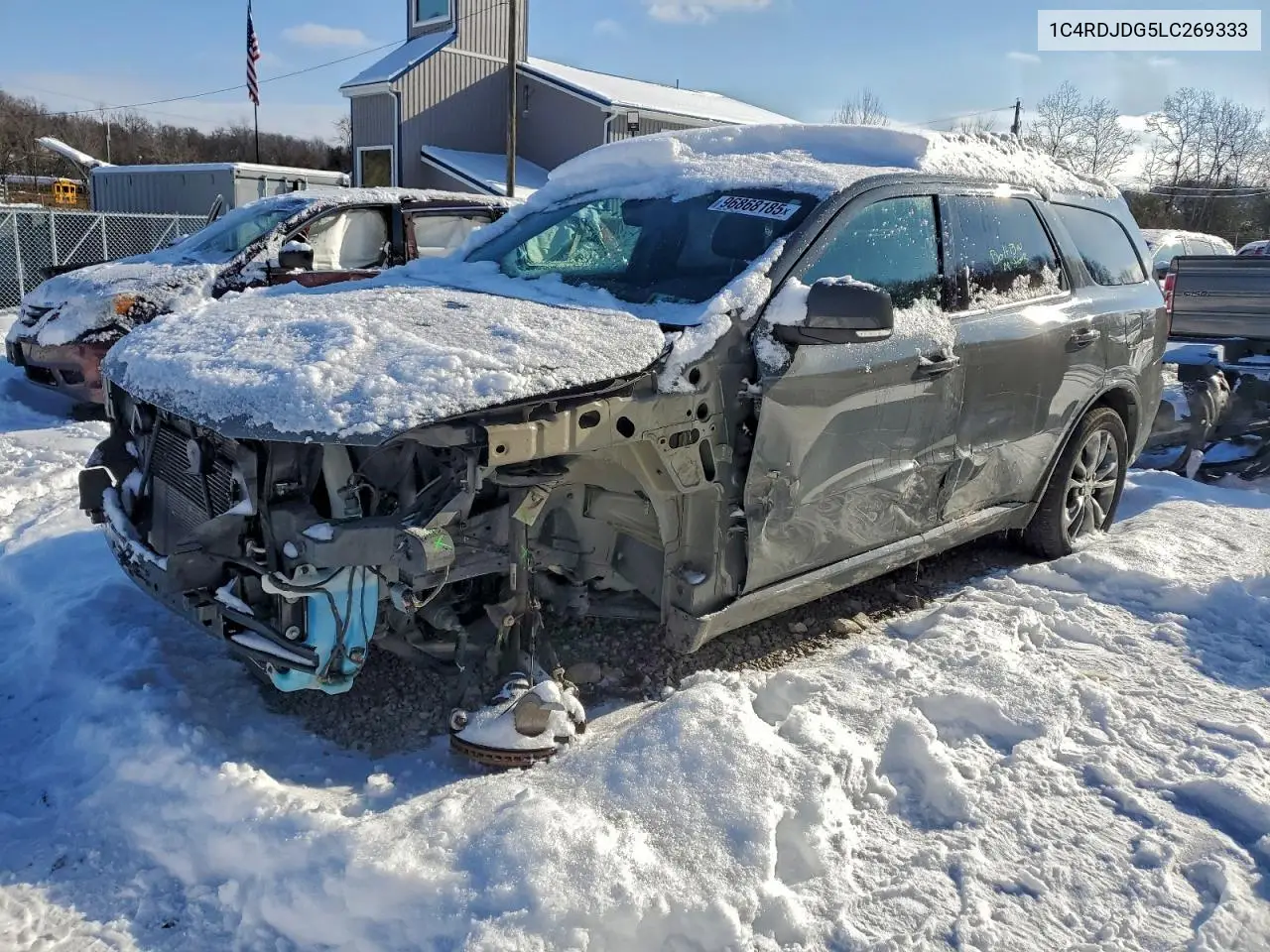 1C4RDJDG5LC269333 2020 Dodge Durango Gt