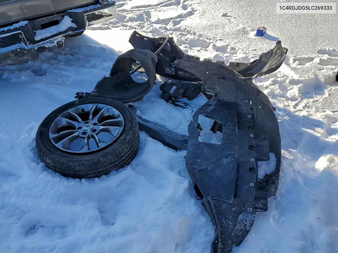 1C4RDJDG5LC269333 2020 Dodge Durango Gt