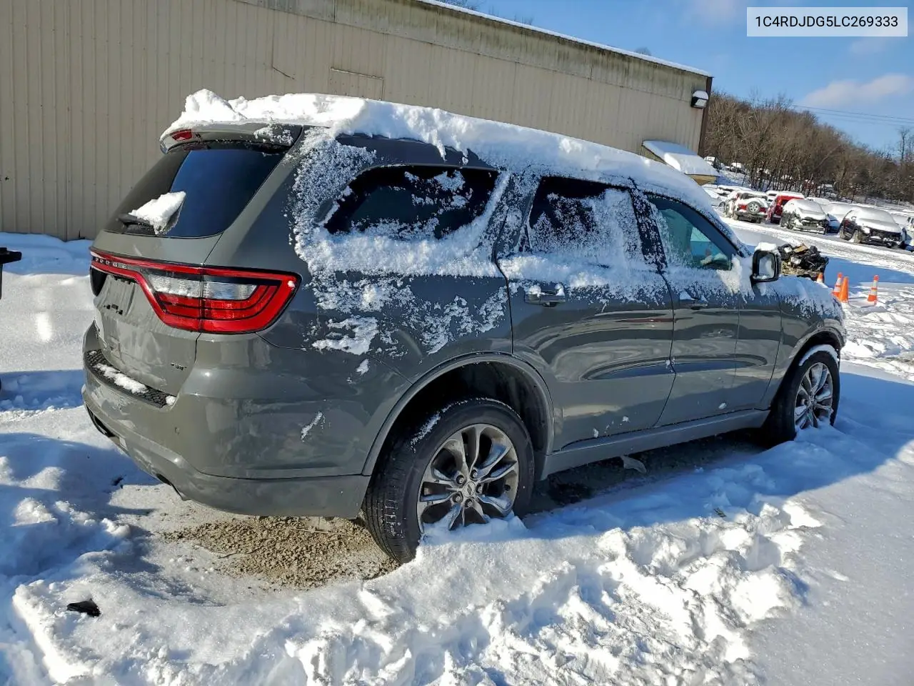 1C4RDJDG5LC269333 2020 Dodge Durango Gt