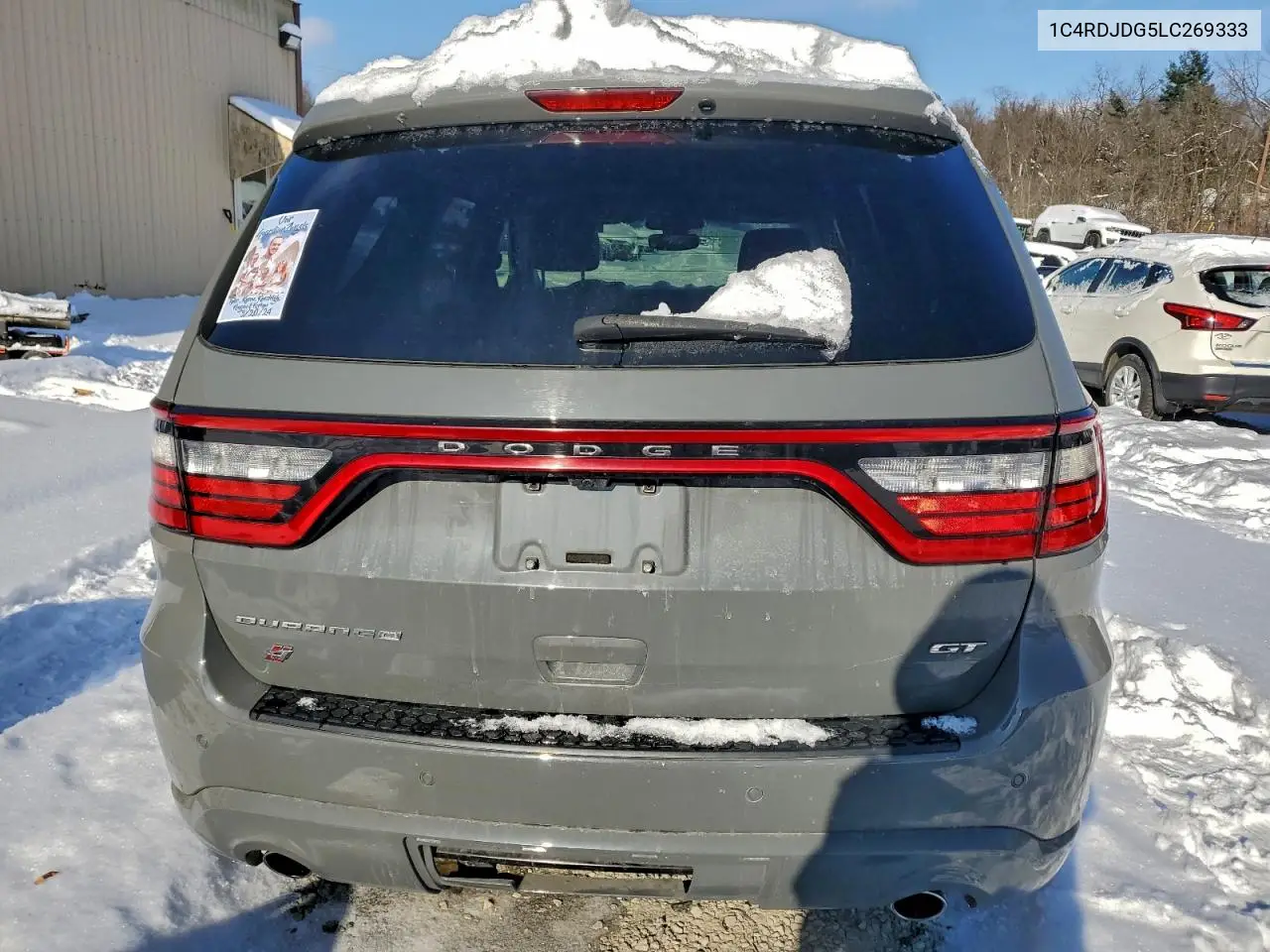 1C4RDJDG5LC269333 2020 Dodge Durango Gt