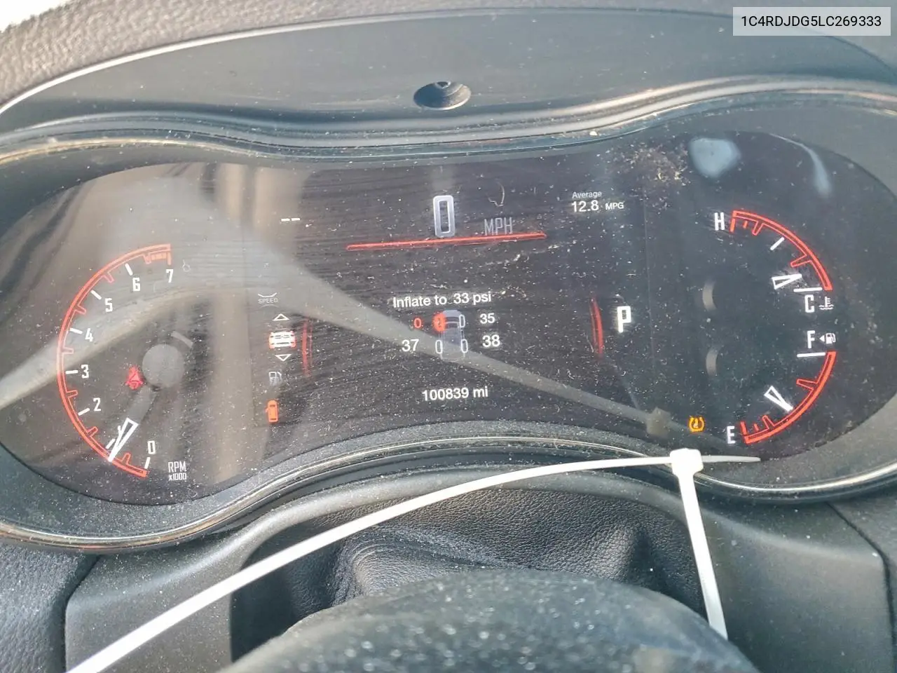 1C4RDJDG5LC269333 2020 Dodge Durango Gt