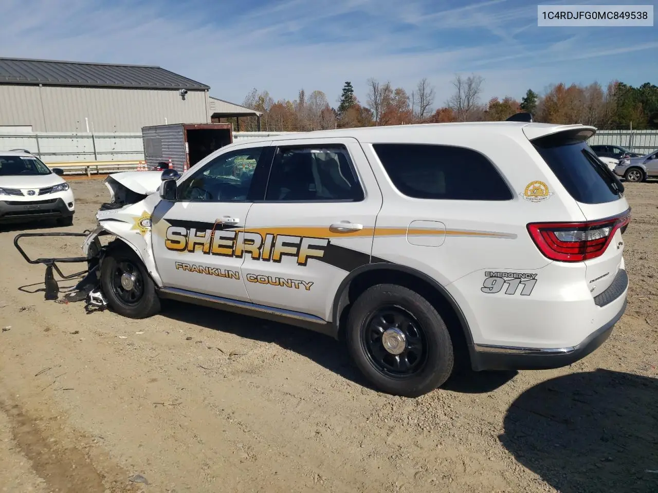1C4RDJFG0MC849538 2021 Dodge Durango Pursuit