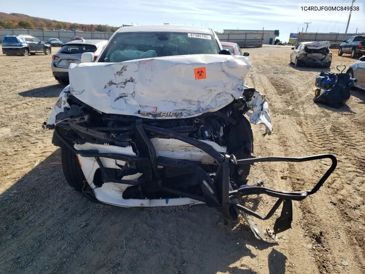 1C4RDJFG0MC849538 2021 Dodge Durango Pursuit