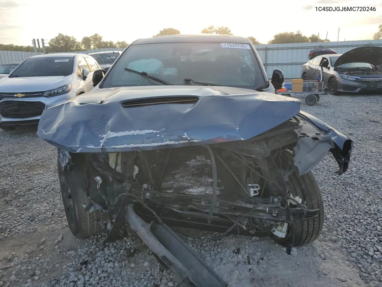 1C4SDJGJ6MC720246 2021 Dodge Durango Srt 392