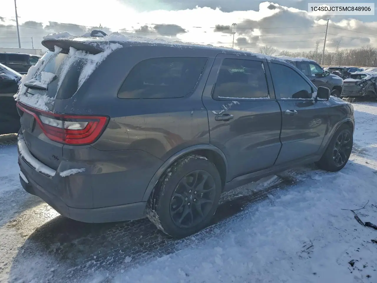 1C4SDJCT5MC848906 2021 Dodge Durango R/T