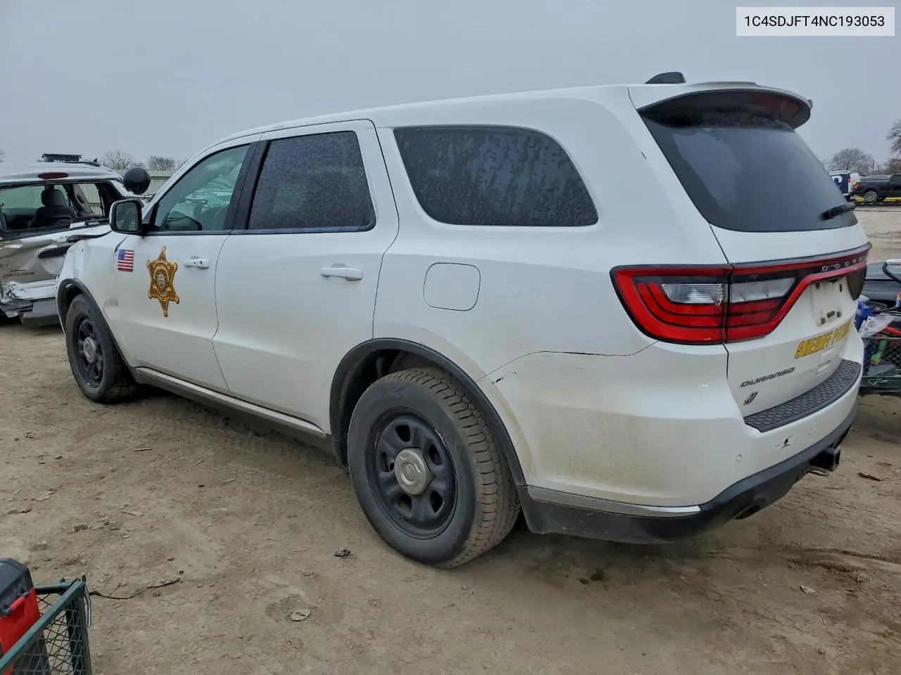 1C4SDJFT4NC193053 2022 Dodge Durango Pursuit
