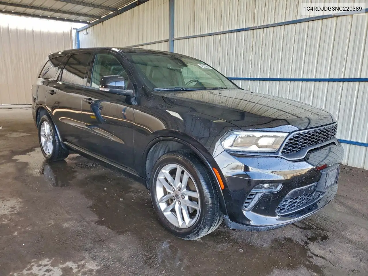 1C4RDJDG3NC220389 2022 Dodge Durango Gt