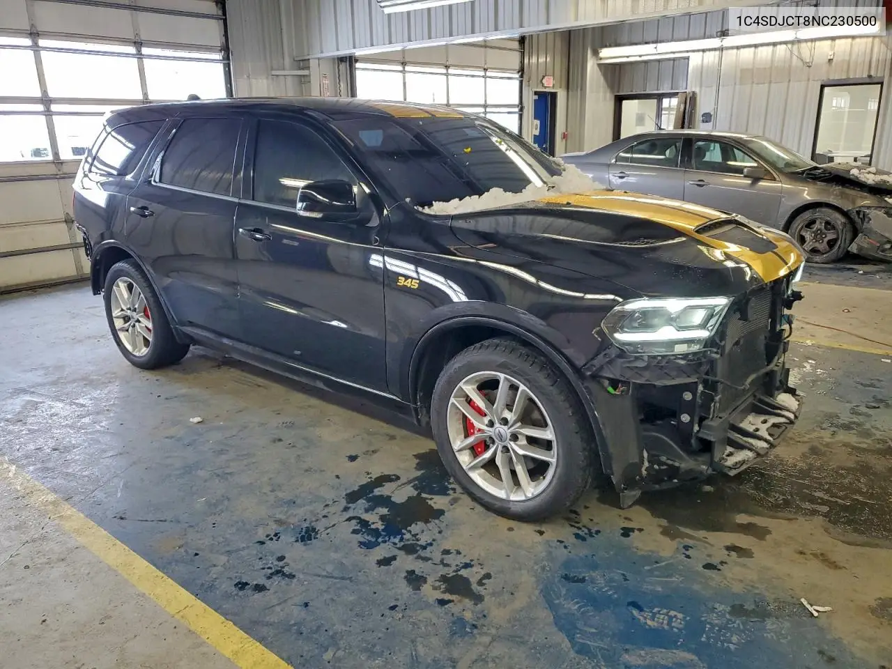 1C4SDJCT8NC230500 2022 Dodge Durango R/T