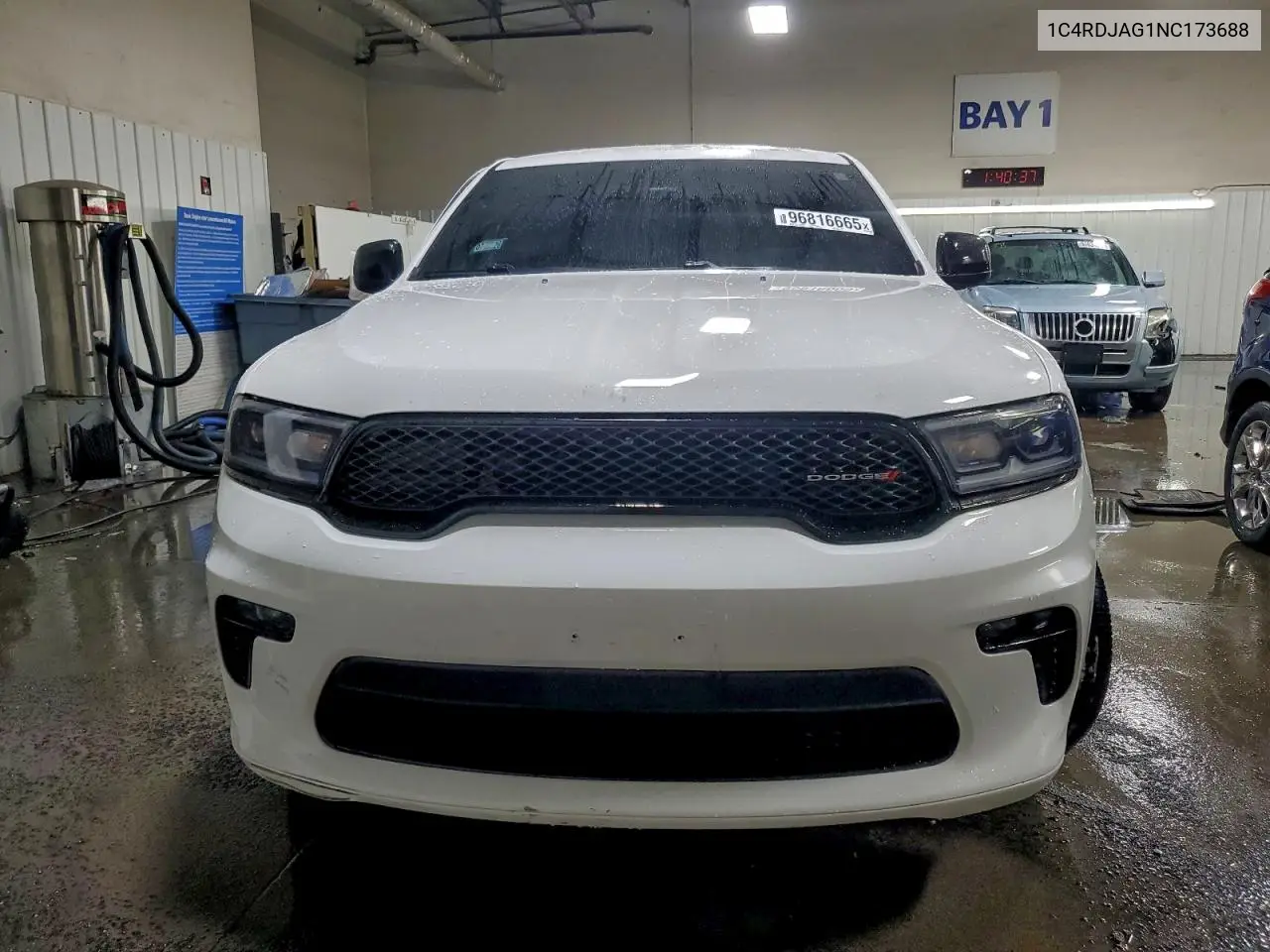 1C4RDJAG1NC173688 2022 Dodge Durango Sxt
